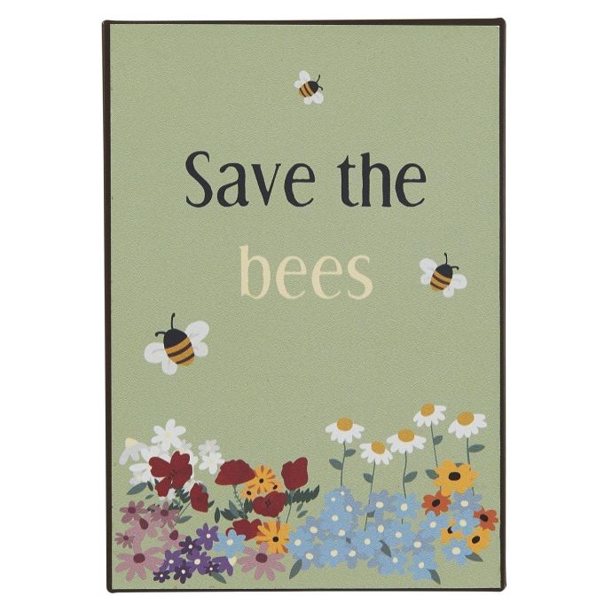 IB LAURSEN / Plechová ceduľa Bees