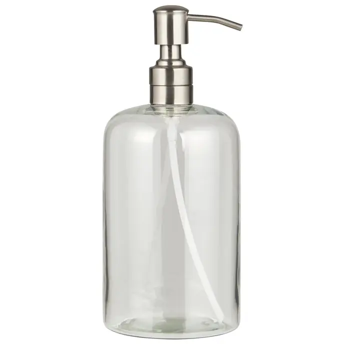 IB LAURSEN / Skleněný dávkovač na mýdlo Silver Large