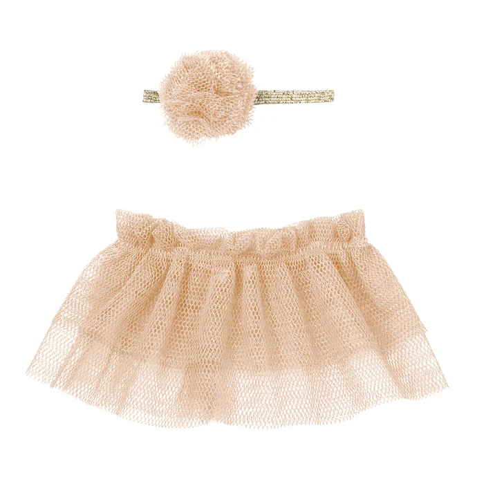 Maileg / Oblečení Mini pro myšky Tutu & Hairband Rose