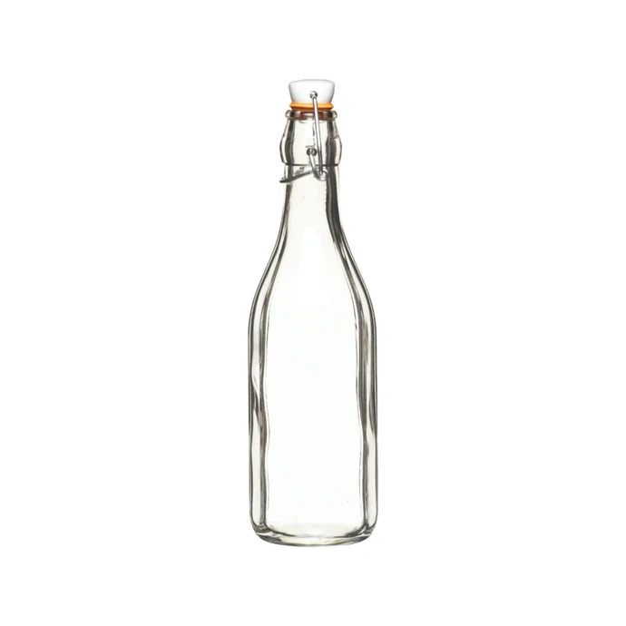 Kitchen Craft / Fľaša s klipsom Glass 500ml