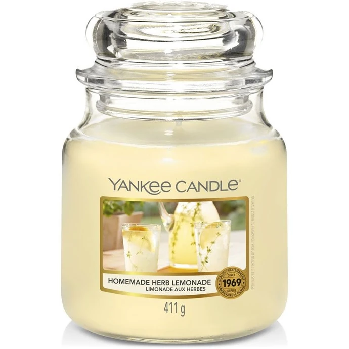 Yankee Candle / Svíčka Yankee Candle 411g - Homemade Herb Lemonade
