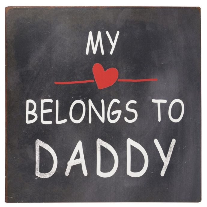 IB LAURSEN / Kovová ceduľa Daddy
