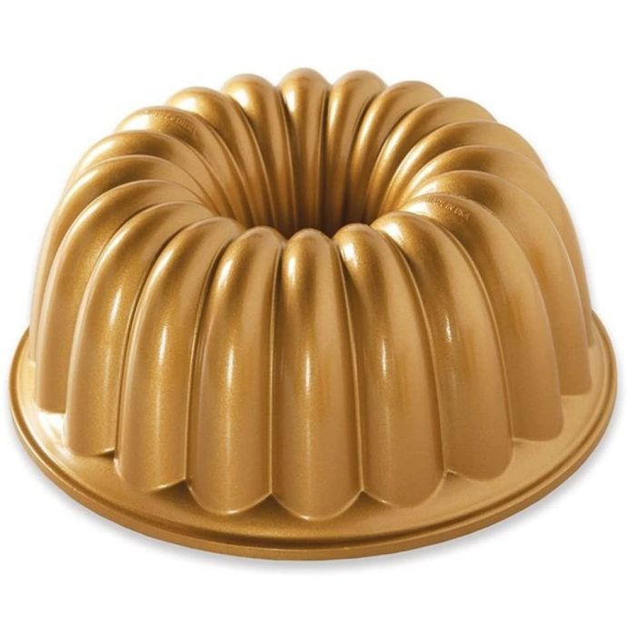 Nordic Ware / Hliníková forma na bábovku Elegant Gold