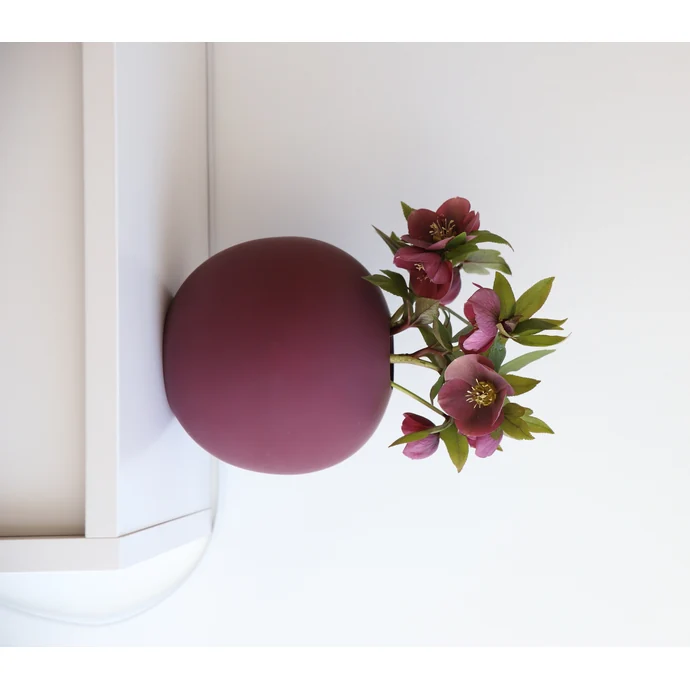 COOEE Design / Kulatá váza Ball Plum 20cm