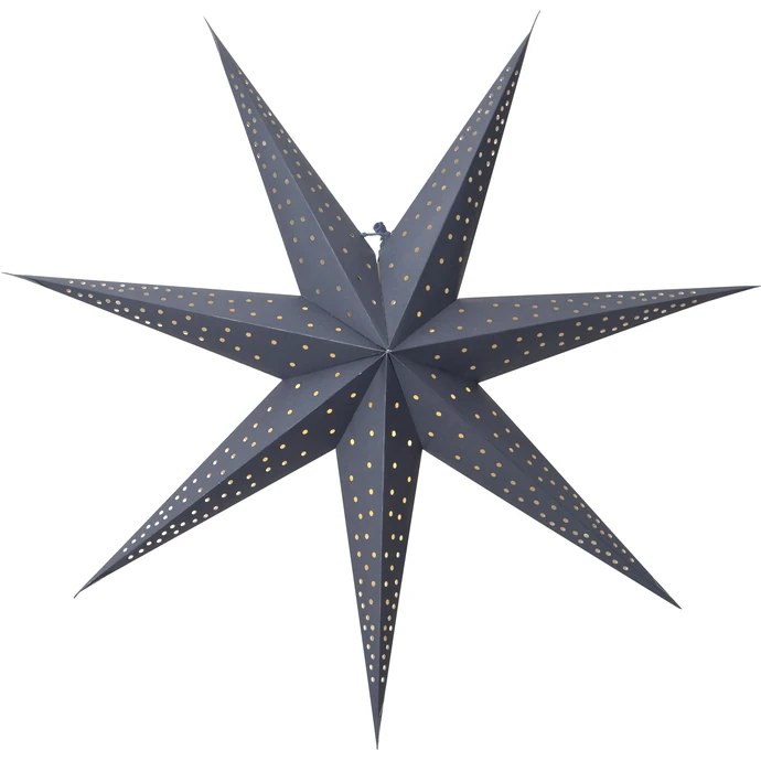 STAR TRADING / Závesná svietiaca hviezda Point Blue 60 cm