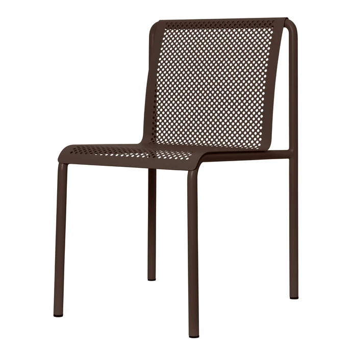 Ferm Living / Venkovní židle Dapple – Dark Chocolate