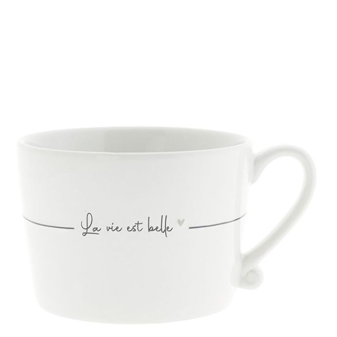 Bastion Collections / Keramický hrnček La Vie est Belle 300 ml