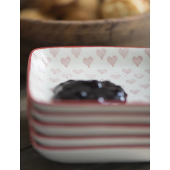 IB LAURSEN / Mini talířek/podšálek Heart 12,5 cm