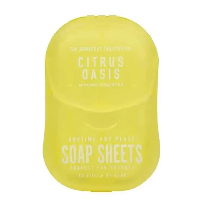 Somerset Toiletry / Cestovní mýdlové papírky Citrus Oasis - 30 ks