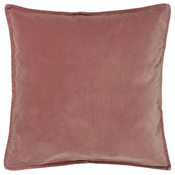 IB LAURSEN / Sametový povlak na polštář Faded Rose 52×52 cm
