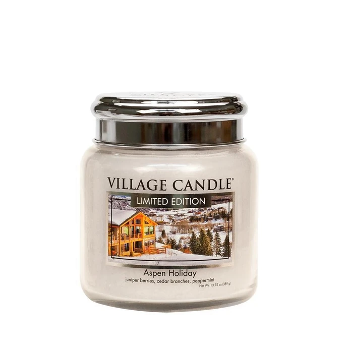 VILLAGE CANDLE / Svíčka Village Candle - Aspen Holiday 389g