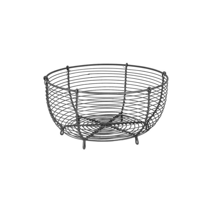 Strömshaga / Drátěný košík Round Zink Small