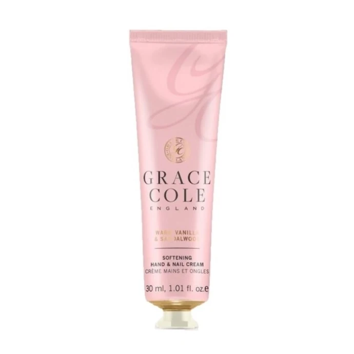 Grace Cole / Krém na ruce Warm Vanilla & Sandalwood 30ml