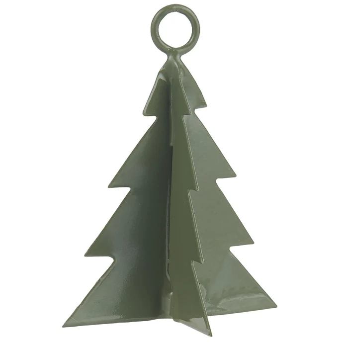 IB LAURSEN / Závesný kovový stromček Green 6 cm