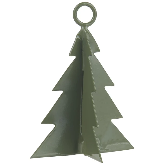 Ib Laursen / Závesný kovový stromček Green 6 cm