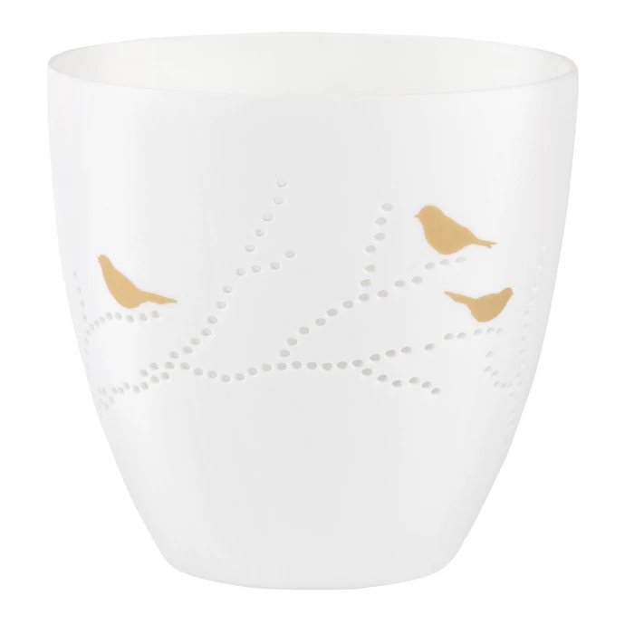 räder / Porcelánový svícen Gold Birds