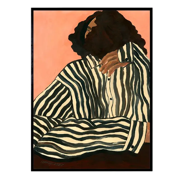 THE POSTER CLUB / Autorský plakát Serene Stripes by Hanna Peterson 30x40 cm