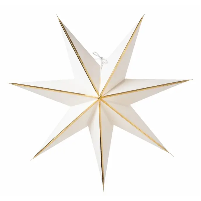 watt & VEKE / Závěsná svítící hvězda Julia White 60cm