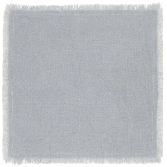 IB LAURSEN / Bavlnený obrúsok Light Blue 40 x 40 cm