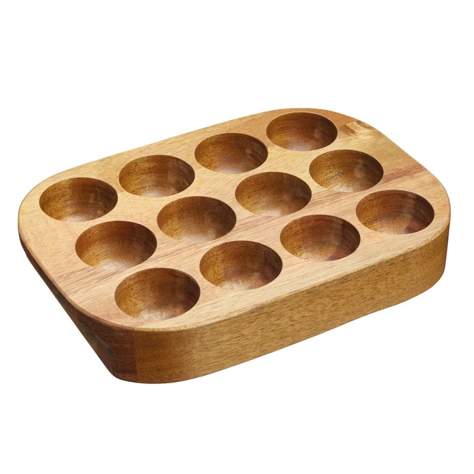 Kitchen Craft / Drevený box na vajcia Acacia