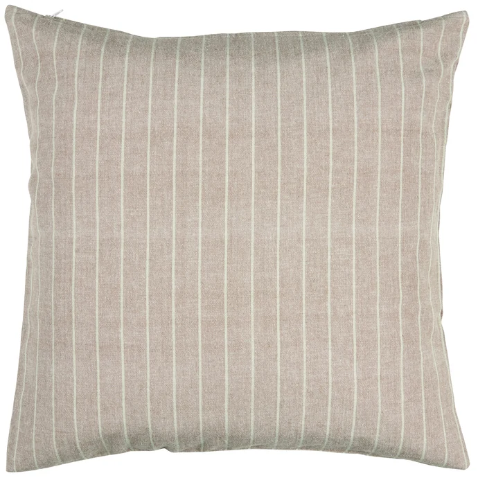 IB LAURSEN / Obliečka na vankúš Malva/Beige Stripes 50×50 cm