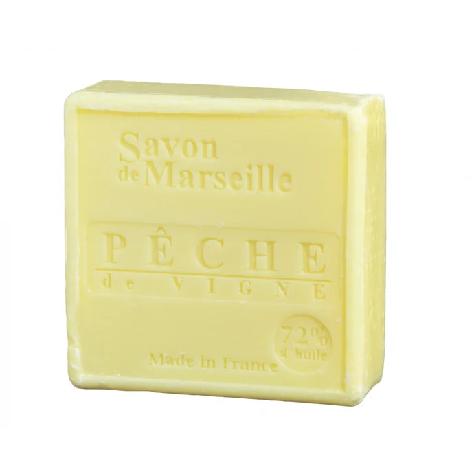 LE CHATELARD / Marseillské mýdlo 100 g čtverec - divoká broskev