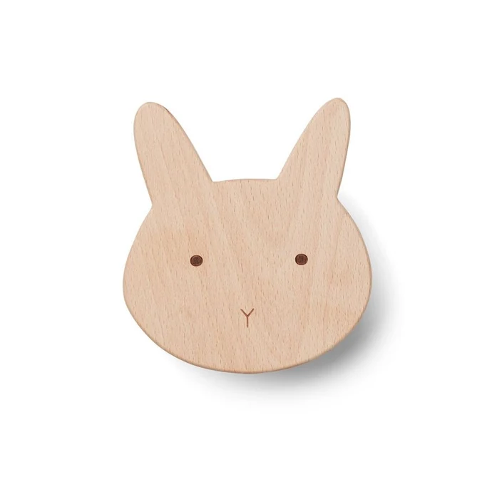 LIEWOOD / Dřevěný věšák Ida Rabbit Natural