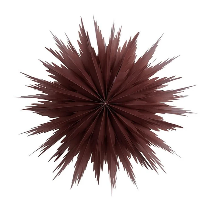 Watt & Veke / Závěsná svítící hvězda Liz Red Ochre 50 cm
