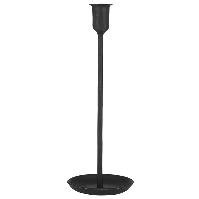 IB LAURSEN / Svietnik na vysokú sviečku Black 28,5 cm