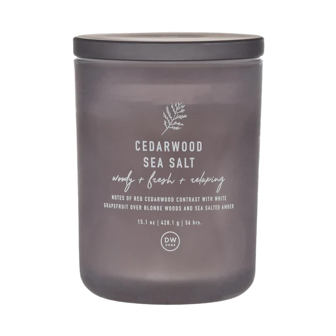 dw HOME / Vonná sviečka v skle Cedarwood Sea Salt 428 g