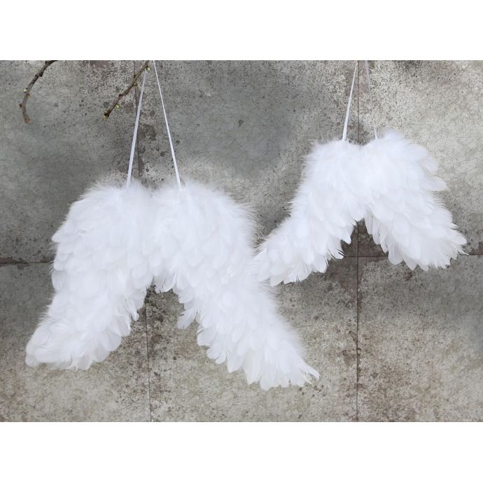 Chic Antique / Anjelské krídla white - menšie 15cm