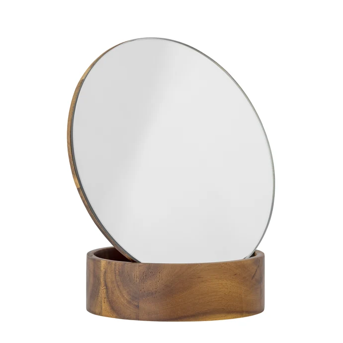 Bloomingville / Kosmetické stolní zrcadlo Rita Acacia Wood