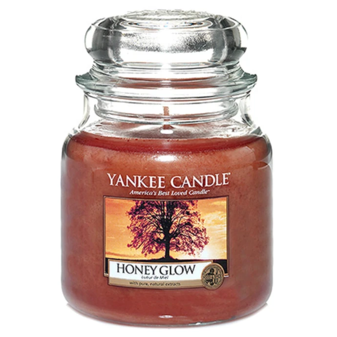 Yankee Candle / Sviečka Yankee Candle 411gr - Honey Glow