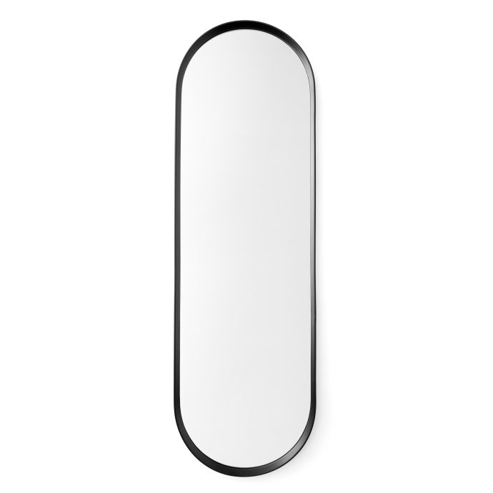 Audo Copenhagen / Nástenné zrkadlo Norm Black 130 cm