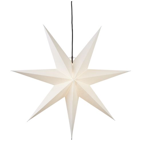 STAR TRADING / Závesná svietiaca hviezda Star Frozen 70 cm