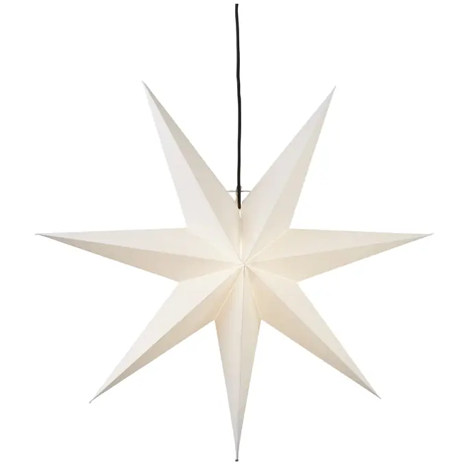 STAR TRADING / Závěsná svítíci hvězda Star Frozen 70 cm