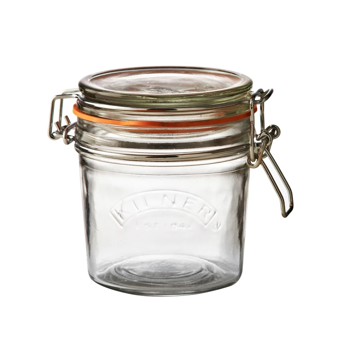 KILNER / Kulatá zavařovací sklenice s klipem 350 ml