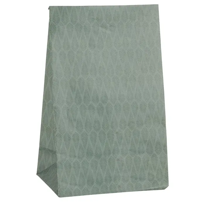 IB LAURSEN / Papírový sáček Green Tapestry L