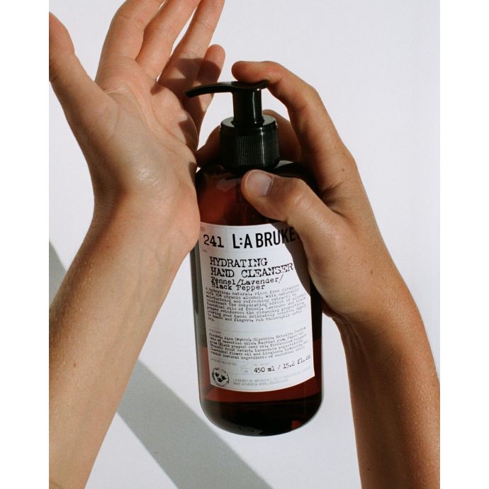 L:A BRUKET / Hydratační antibakteriální emulze na ruce 450ml