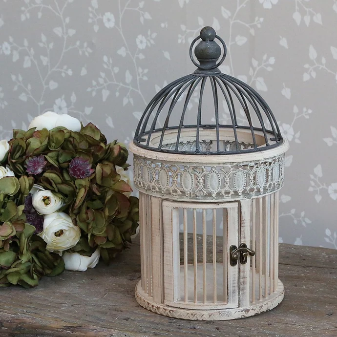 Chic Antique / Dekorativní ptačí klec Antiq Bird Cage