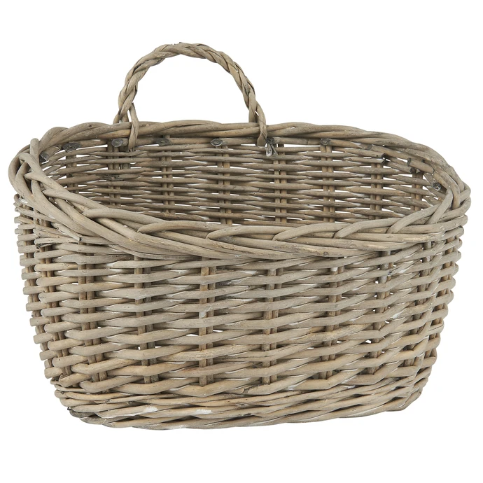 IB LAURSEN / Proutěný závěsný košík Willow Basket