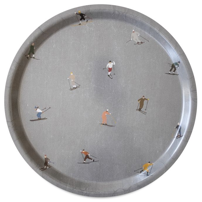 Fine Little Day / Kulatý tác Skiers Ø31 cm