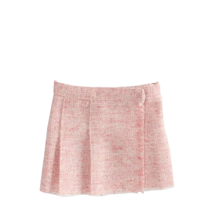 Maileg / Tvídová suknička Pink - medium