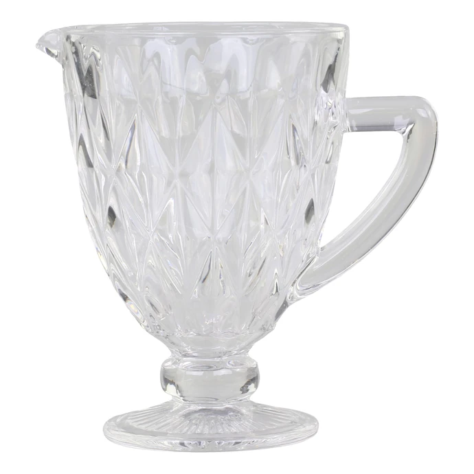 Chic Antique / Skleněný džbán Diamond Cut 1,1 l