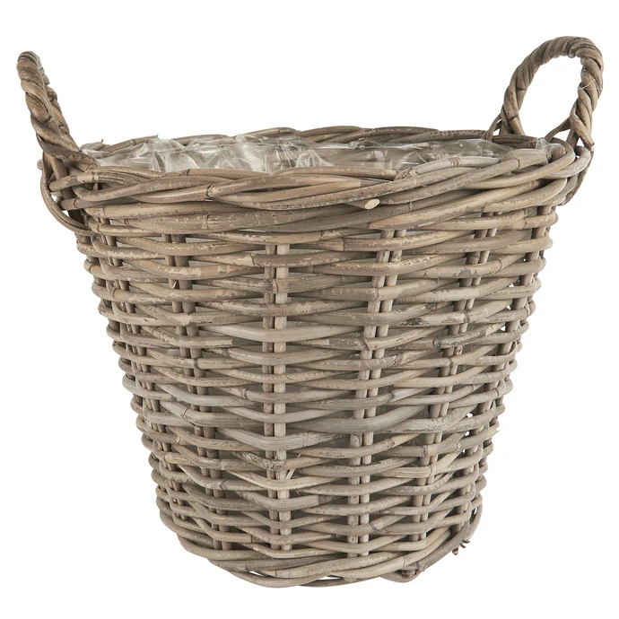 IB LAURSEN / Proutěný obal na květináč Rattan 36 cm