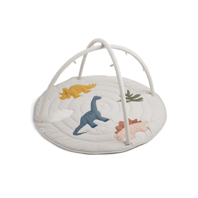 LIEWOOD / Hrací deka pro miminko s hrazdičkou Neel Dino