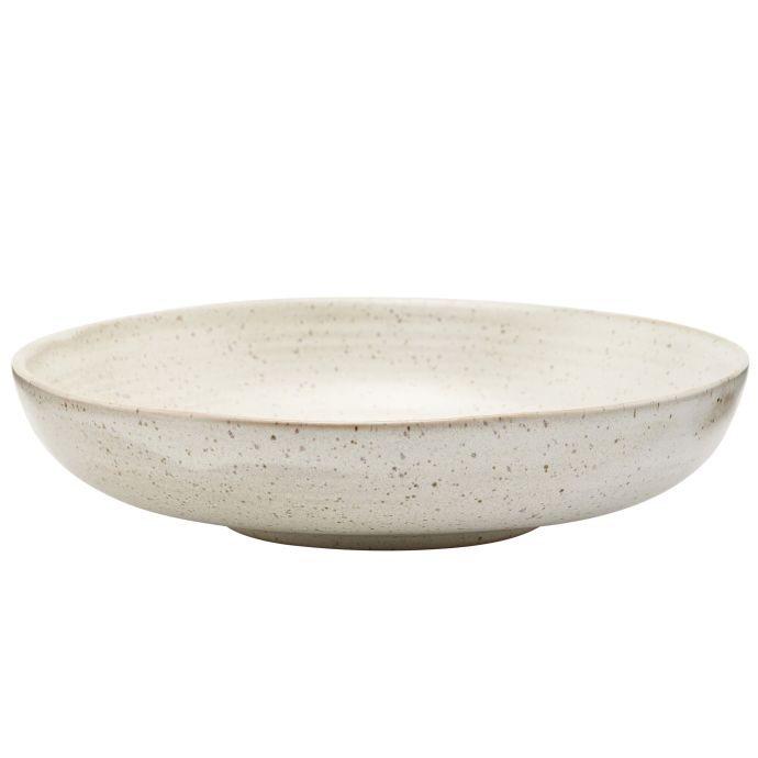 House Doctor / Hlboký tanier Pion Grey/White 19 cm