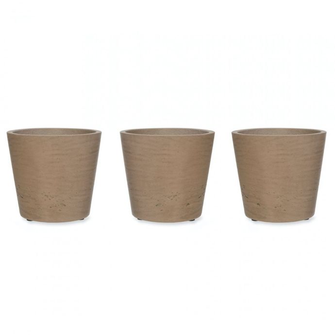 Garden Trading / Cementový obal na květináč Stratton - Set 3 ks