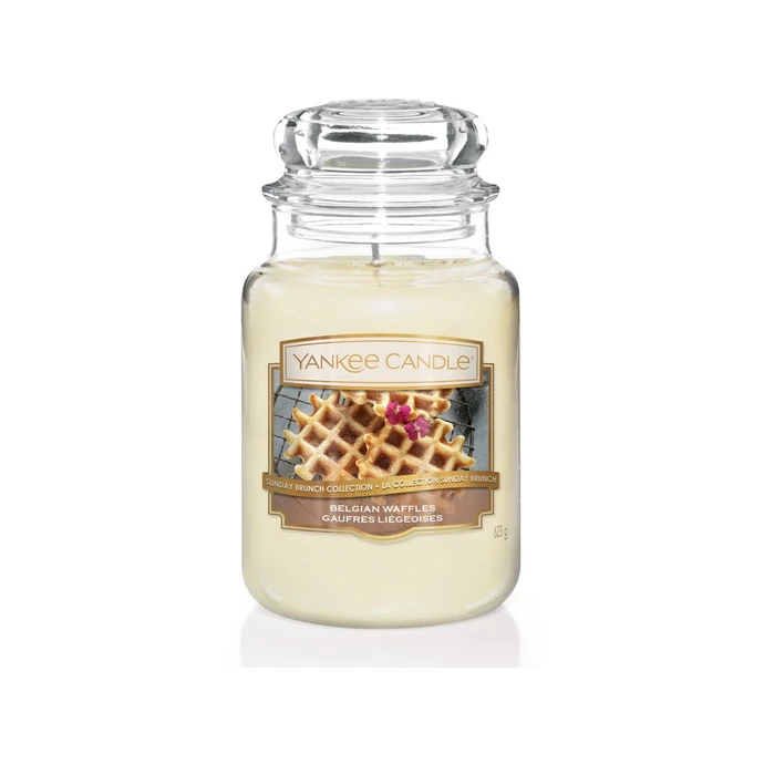 Yankee Candle / Svíčka Yankee Candle 623g - Belgian Waffles