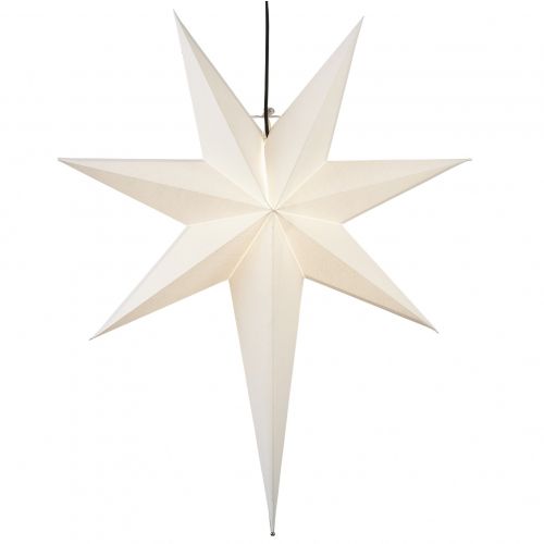 STAR TRADING / Závesná svietiaca hviezda Star Frozen 55cm